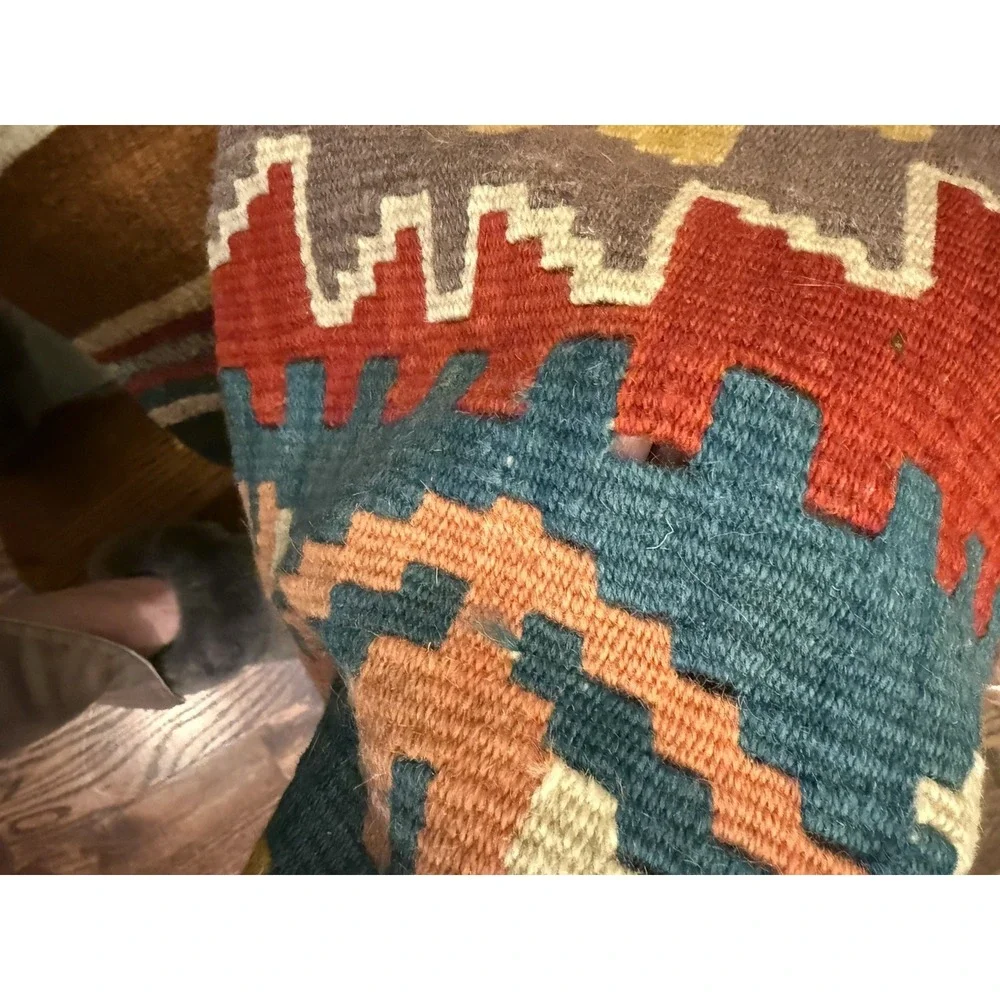 Vintage Turkish Wool Area Rug